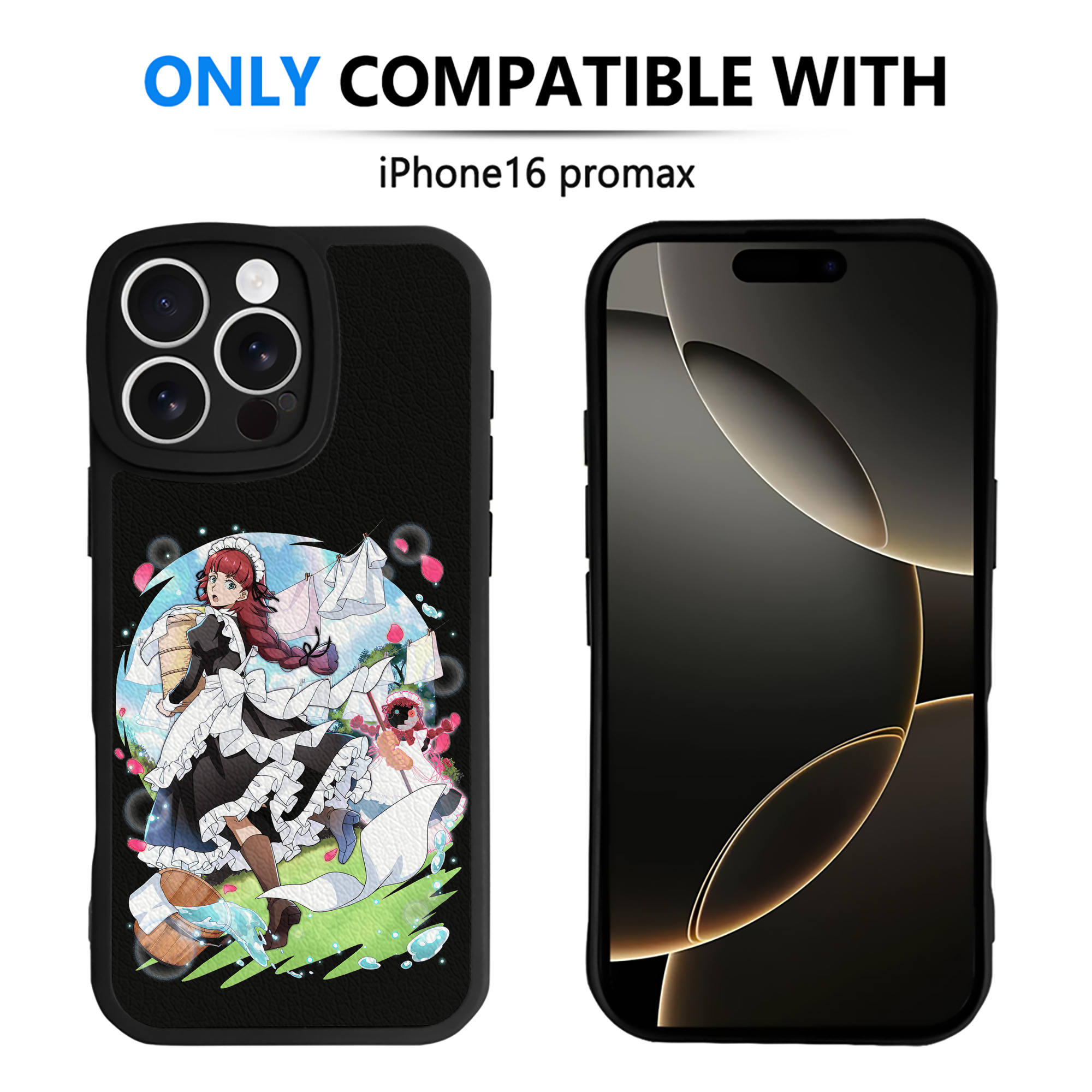 （画像用） 文豪ストレイドッグス Bungo Stray Dogs 【iPhone 16シリーズ対応】シリコンスマホケース（レザー調） 材質：シリコン